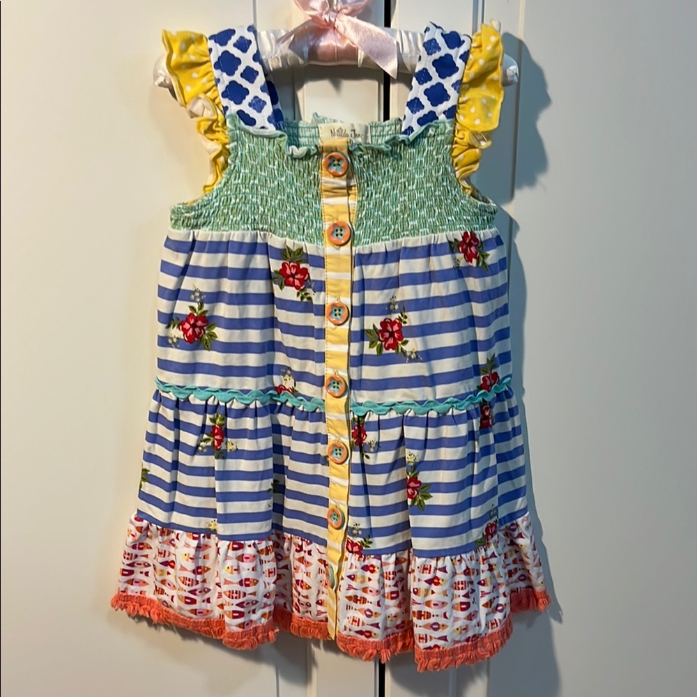 Matilda Jane Baby Dress with Bloomers 18-24m